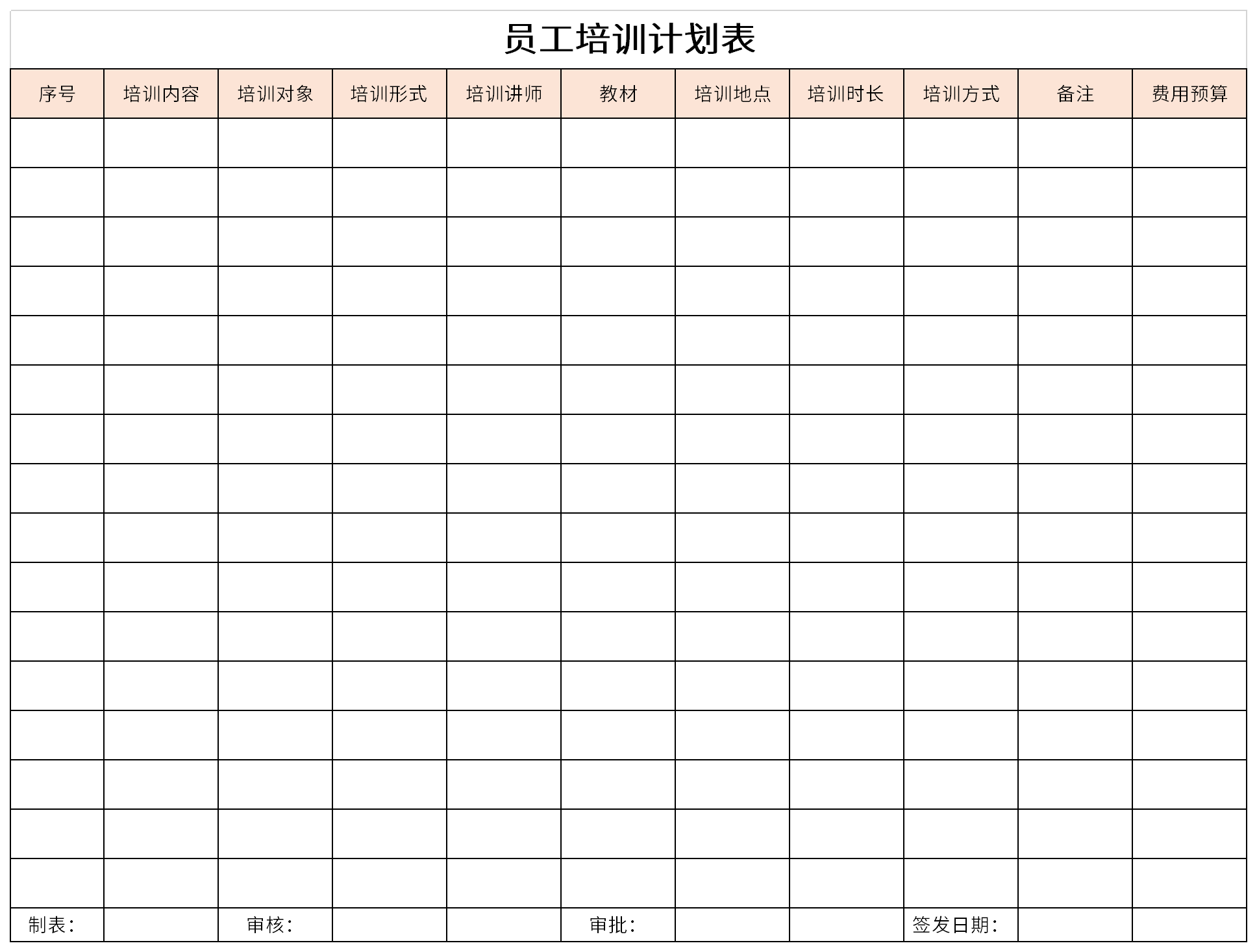 职务升迁培训方案模板下载(职务升迁培训方案模板下载电子版)